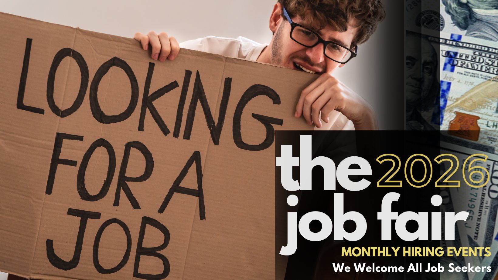 Hired In Michigan job fair promotional artwork